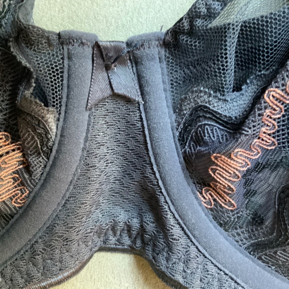 Freya Festival 32G Vibe High Apex Underwire Plunge Bra in Cinder - Picture 8 of 13